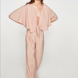 Flowing V-neck Jumpsuit